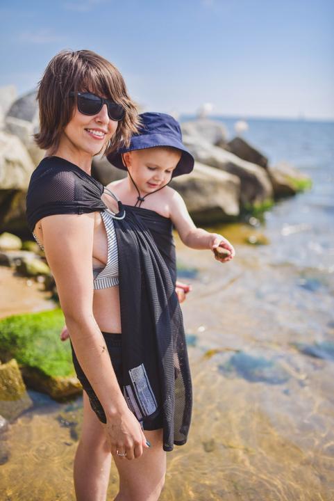 Image du produit Lennylamb Eau Ring Sling Black Mesh (1.80 m)