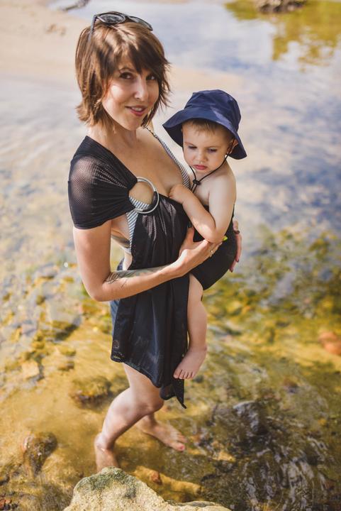 Image du produit Lennylamb Eau Ring Sling Black Mesh (1.80 m)