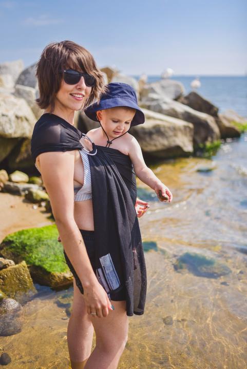 Image du produit Lennylamb Eau Ring Sling Black Mesh (1.80 m)