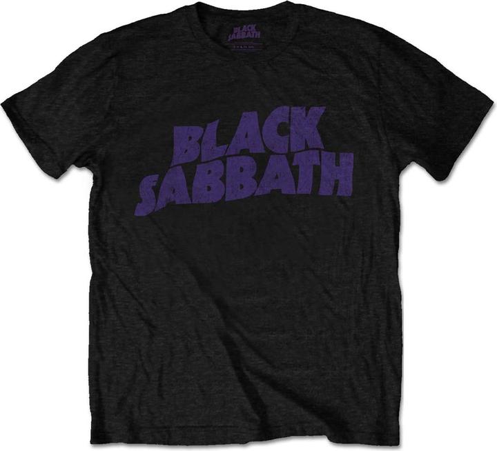 Black Sabbath Wavy Logo Vintage