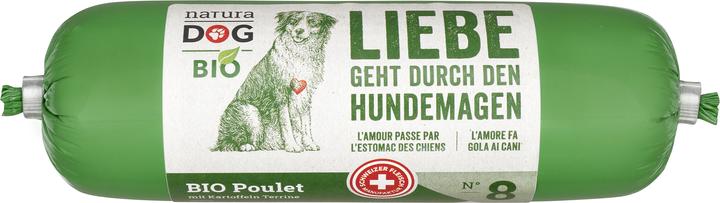 Image du produit NaturaDog Pomme de terre au poulet Bio Suisse (Senior, Adulte, Junior, 1 pcs, 200 g)