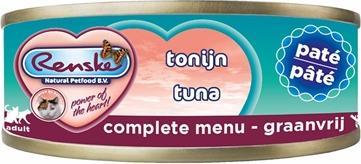 Actual product image Renske Vers Vlees Maaltijd Kat Verse Tonijn Paté (Adult, 24 pcs., 1900 g)