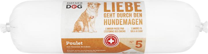 Produktbild NaturaDog Poulet mit Gemüse (Senior, Adult, Junior, 1 Stk., 400 g)