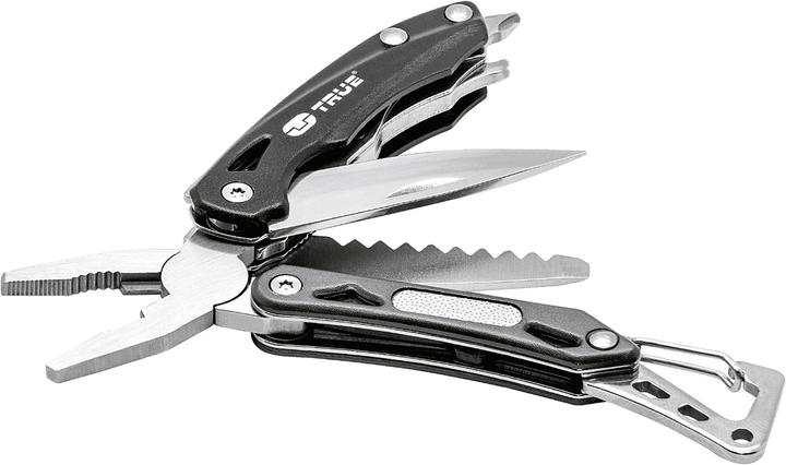 True Utility Multitool in acciaio inossidabile 'Seven' TU180 K (7 Funzioni)