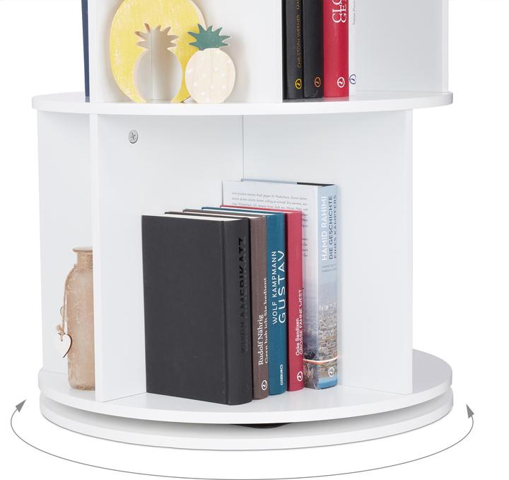 Produktbild Relaxdays Bücherregal (50 x 50 x 138 cm)