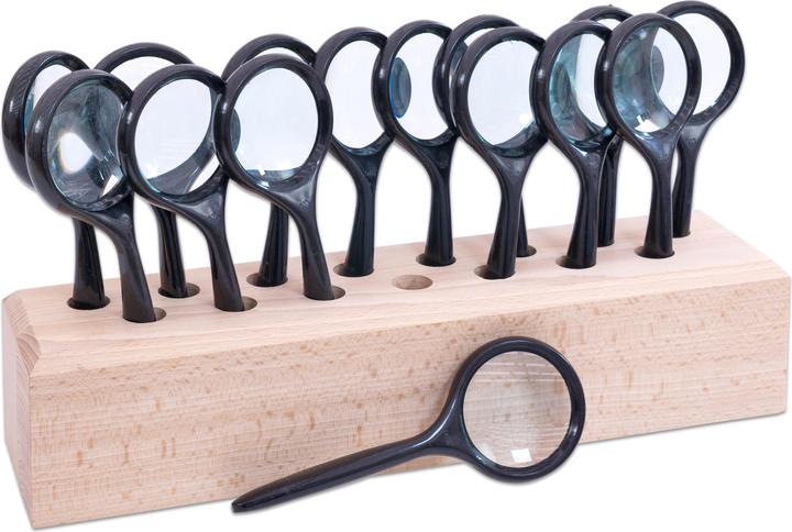 Image du produit Betzold Support de loupe en bois, grand