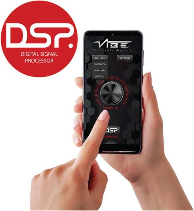 Immagine prodotto Vibe POWERBOX65.4-8MDSP-V3 - Amplificatore per auto - Amplificatore a 4 canali - DSP a 8 canali - 65W RMS (Amplificatore a 4 canali)
