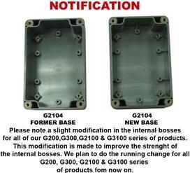 Actual product image Velleman POLYCARBONATE HOUSING - WATERPROOF - LIGHT GREY - 115 x 65 x 40 mm (Housing)