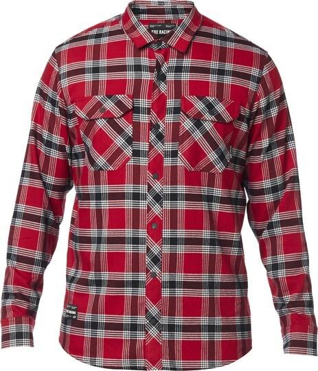 Produktbild Fox Woven 19 Fusion Tech Flannel Red M (M)