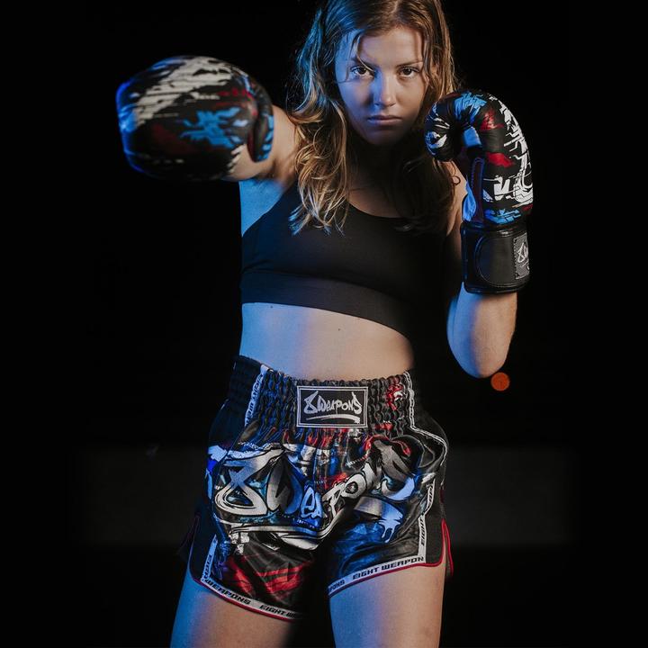 Produktbild 8Weapons 8 WEAPONS Muay Thai Shorts - Cut like a blade black 2.0 S (S)