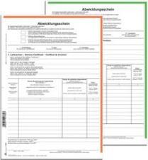Actual product image Rnk Publishing house NATO settlement slip, SD, DIN A4 (8 x)