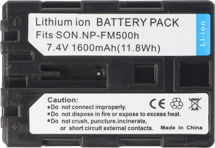 Image du produit AccuCell Akku Sony NP-FM500 H (Batterie)