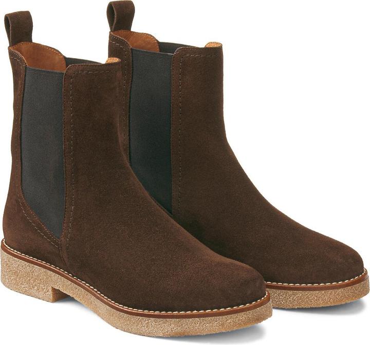 La Redoute Collections Chelsea-Boots aus Veloursleder (42)