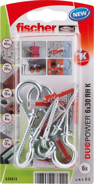 Produktbild Fischer SB Nylondübel Duopower (6 Stk.)