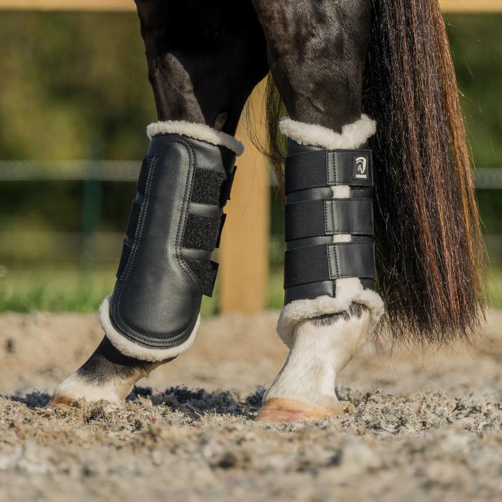 Immagine prodotto Horka Stinchiere per cavalli chiuse con pelliccia