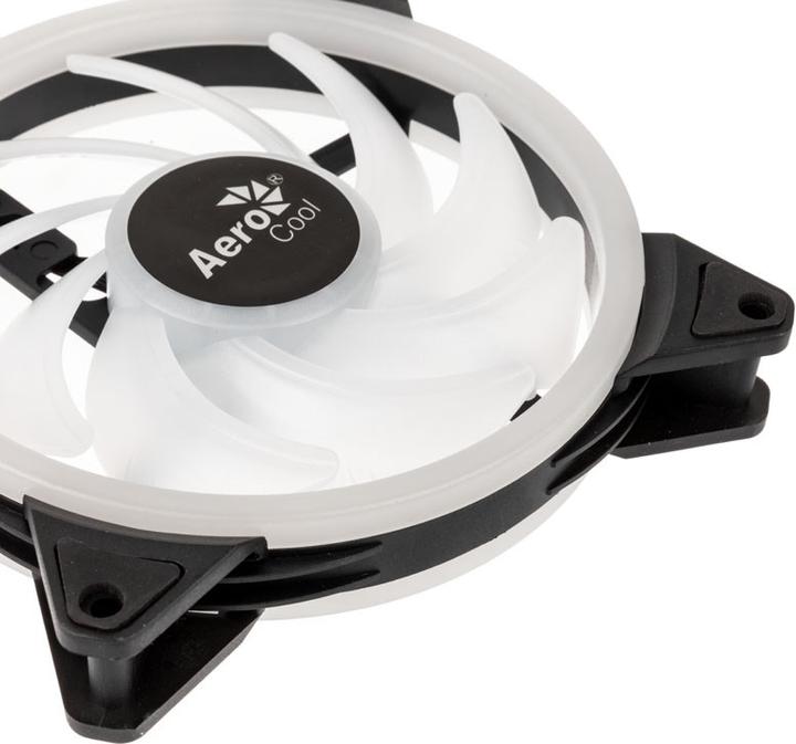 Actual product image AeroCool Duo 14 computer case fan 14 cm black (140 mm, 1 x)