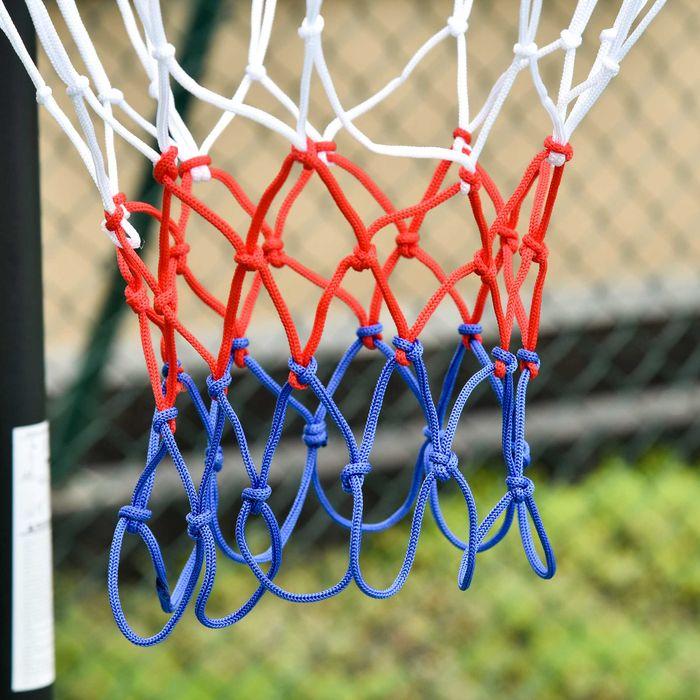 Actual product image Swisshandel24 Basketballständer Outdoor mit Rollen, 160-210 cm höhenverstellbar Basketballkorb