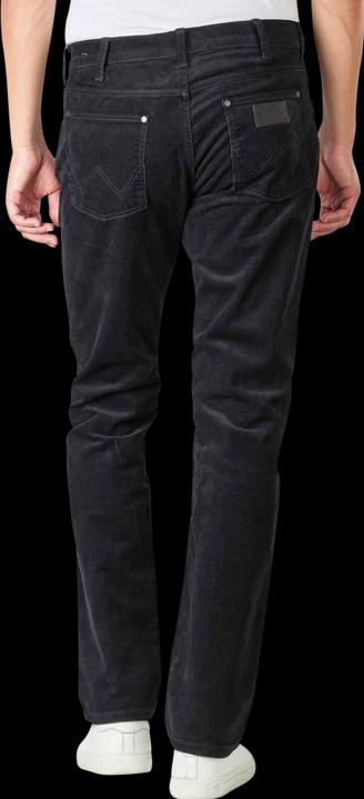 Actual product image Wrangler Greensboro (New Arizona) Cord Pant Straight Fit Bla (W31/L32)