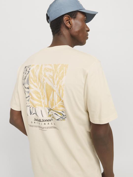 Actual product image Jack & Jones Jorsplit Back Tee Ss Crew Neck Ln (XL)