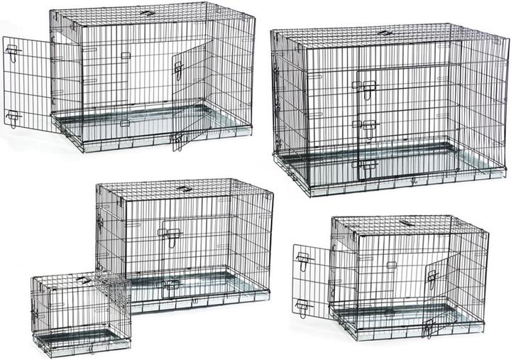 Produktbild Beeztees Hundebox Schwarz (Hund, Faltbar)