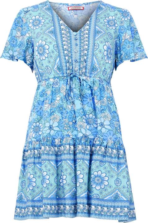 Actual product image Joe Browns Floral Border Tie-Waist Tunic (38)