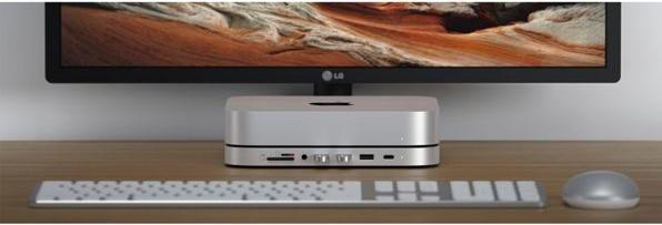 Actual product image Satechi USB-C Stand & Hub für Mac Mini (USB-C, 4 Ports)