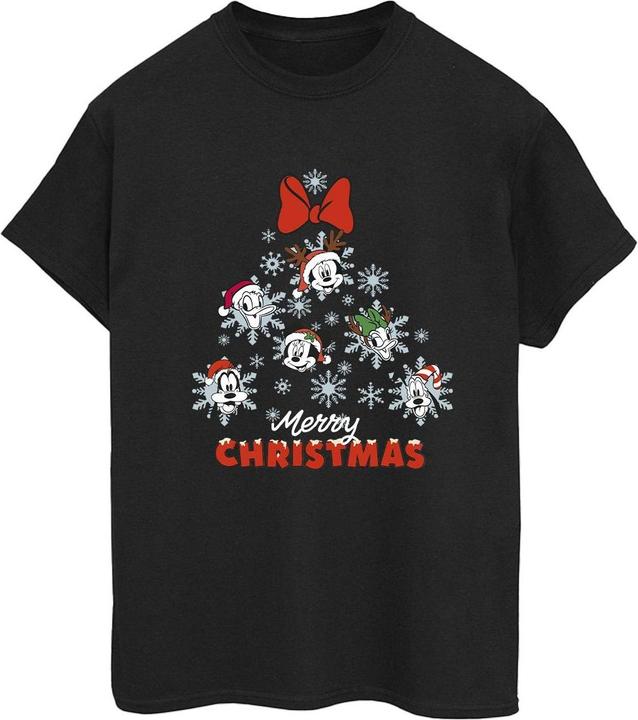 Immagine prodotto Disney Mickey Mouse And Friends Christmas Tree Maglietta Ampia Donna (3XL)