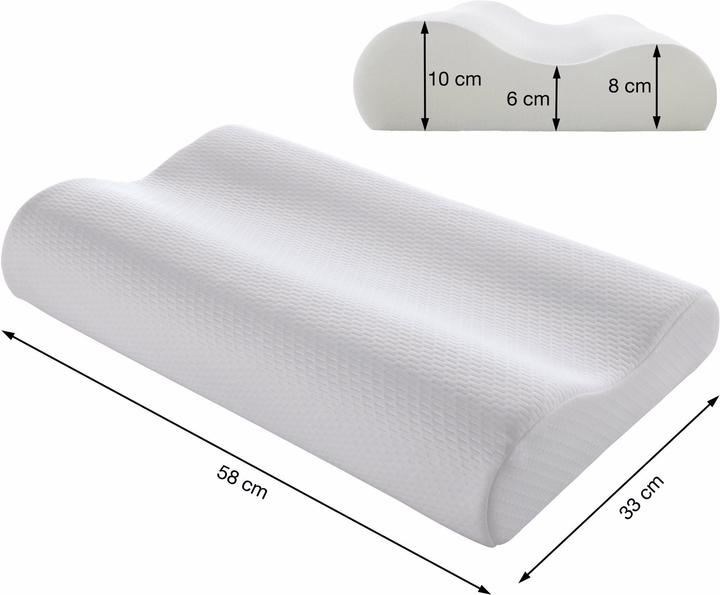 Actual product image Erwin Müller Nackenstützkissen (33 x 58 x 10 cm)