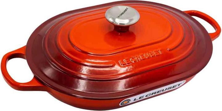 Produktbild Le Creuset Oblong Signature (31 cm, Bräter + Schmortopf, Gusseisen)