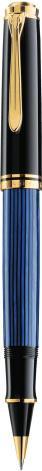 Produktbild Pelikan Tintenroller R400 Schwarz-Blau Etui (Gold, Blau, Schwarz, 1 x)