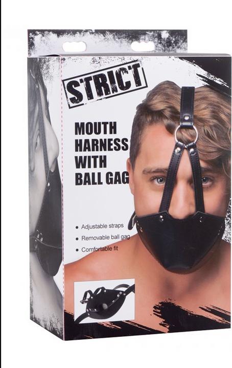 Produktbild XR Brands Mond Masker Met Ballgag