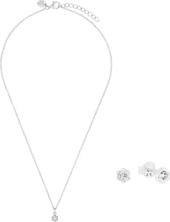Actual product image Prinzessin Lillifee Multisets für Mädchen, 925 Sterling Silber, Zirkonia synth. | Geburtsstein (Silver 925)