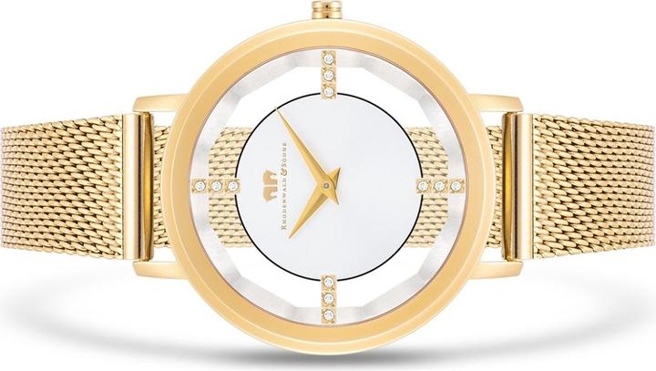 Image du produit Montre à quartz pour femme Lucrezia en acier inoxydable or jaune - 33686 (Montre analogique, 36 mm)