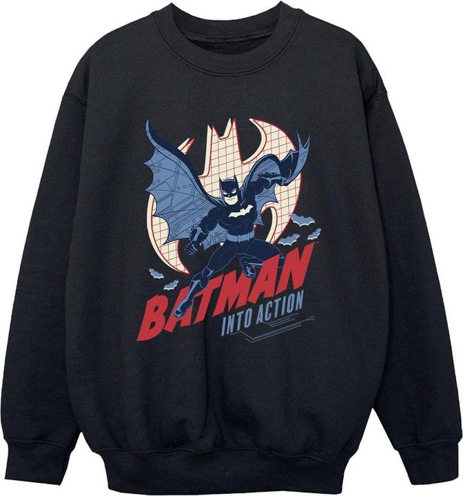 Batman Into Action Sweatshirt Jungen