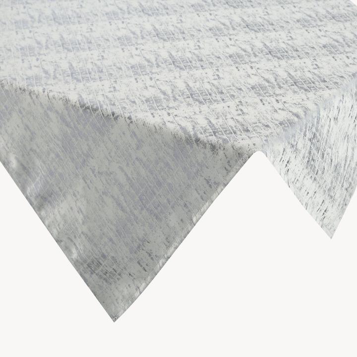 Eurofirany Jacquard-Tischdecke ALINA mit dezentem, zartem Stoffmuster, 140 x 180 cm (140 x 180 cm)