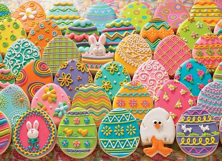Immagine prodotto Cobble Hill Puzzle 1000 pezzi Uova di Pasqua (1000 pezzi)