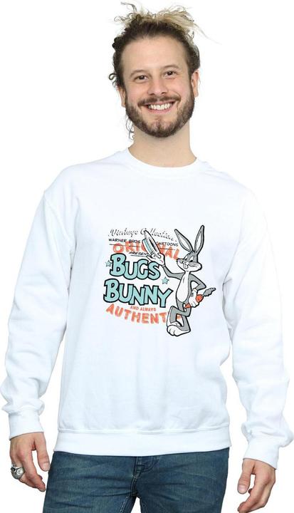 Immagine prodotto Looney Tunes Felpa Bugs Bunny Vintage Adulto Unisex (L)