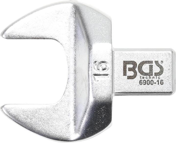 Actual product image BGS Open-End Push Fit Spanner 16 mm Square Size 9 x 12 mm (16 mm)