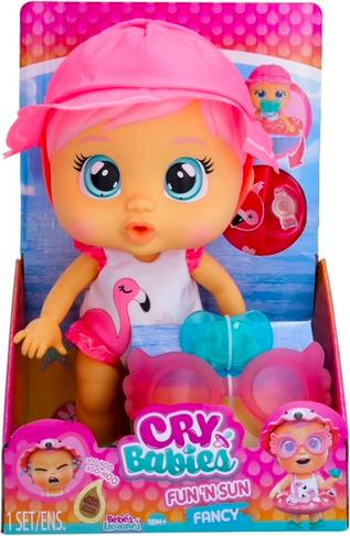 Actual product image IMC Toys Cry Babies Funn Sun doll