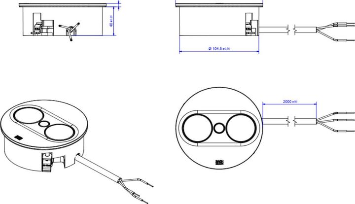 Image du produit Bachmann Prises de courant multiples