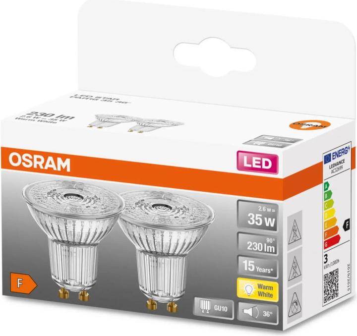 Produktbild Osram LED ST MR16 35 36 GU5,3 WW DUO (GU10, 2.60 W, 230 lm, 1 x, F)