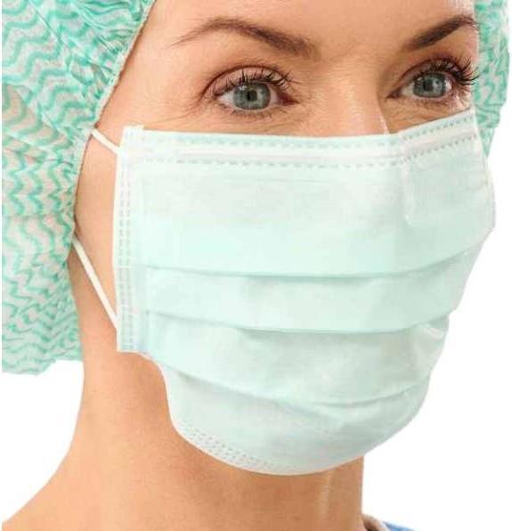 Produktbild Lohmann & Rauscher SENTINEX OP Maske EL Classic grün 50 Stk (Schutzklasse I, 50 x)