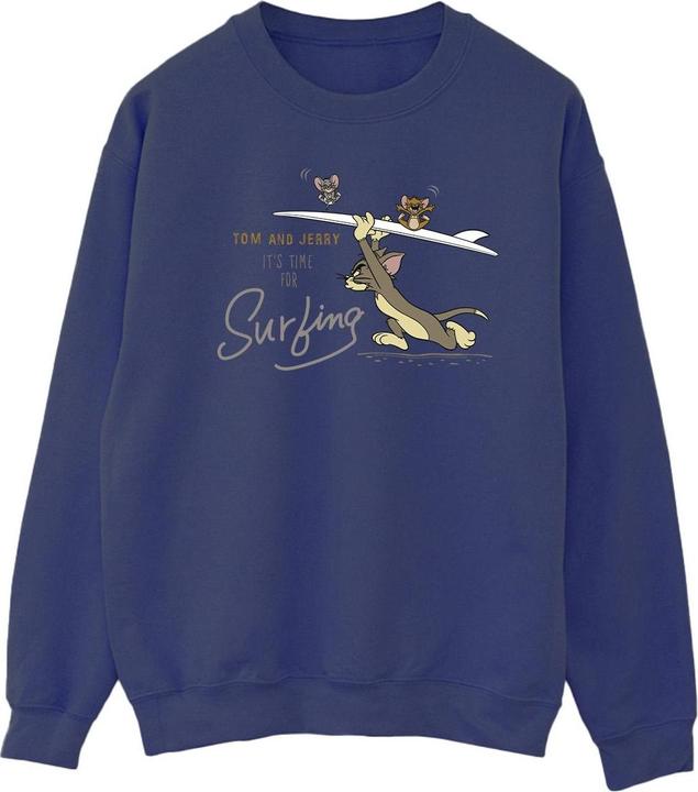 Immagine prodotto Tom & Jerry It's Time For Surfing Felpa Uomo (L)