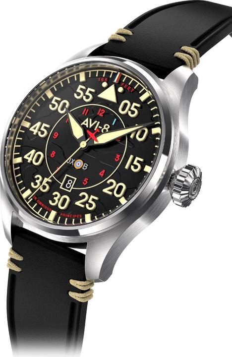 Produktbild AVI-8 AV-4097-03 Pilot Hawker Hurricane Automatik 46mm 5ATM