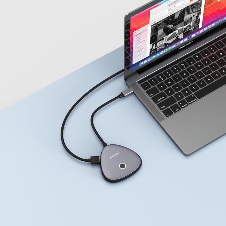 Produktbild Verbatim WDA-02 (USB-C, 3 Ports)