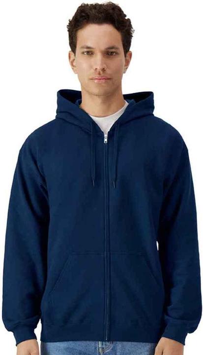 Produktbild Gildan Softstyle Hoodie mit durchgehendem Reissverschluss (L)