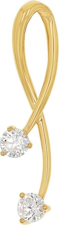 Produktbild Amor Anhänger für Damen, Gold 375, Zirkonia synth. (Gold 375, 9 ct)