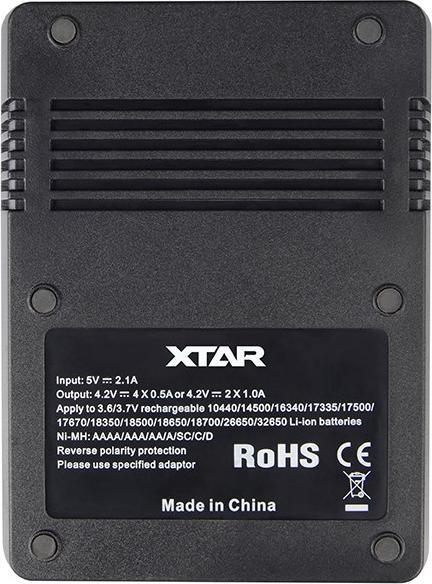 Image du produit Xtar VC4 (1 pcs, C, AAAA, AAA, A, AA, D, Chargeurs sans batterie)