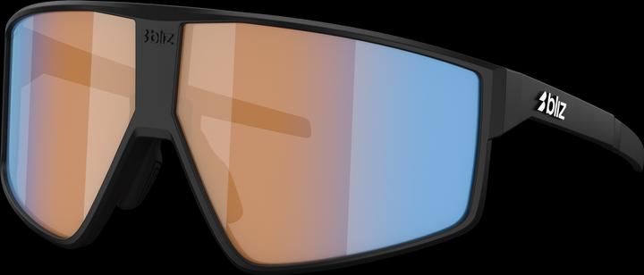 Matt Black, Nano Optics Nordic Light Coral - Orange w Blue Multi