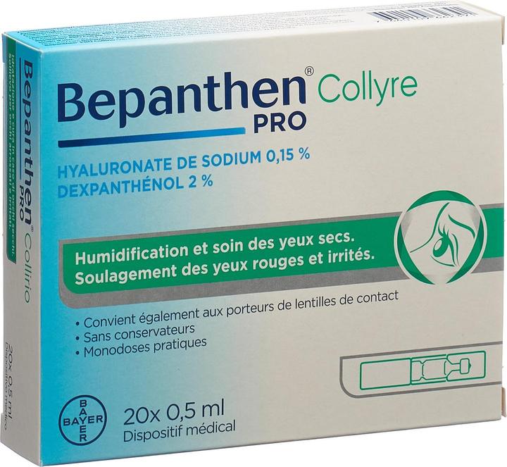 Produktbild Bepanthen PRO Augentropfen (10 ml, 20 x 0,5 ml)